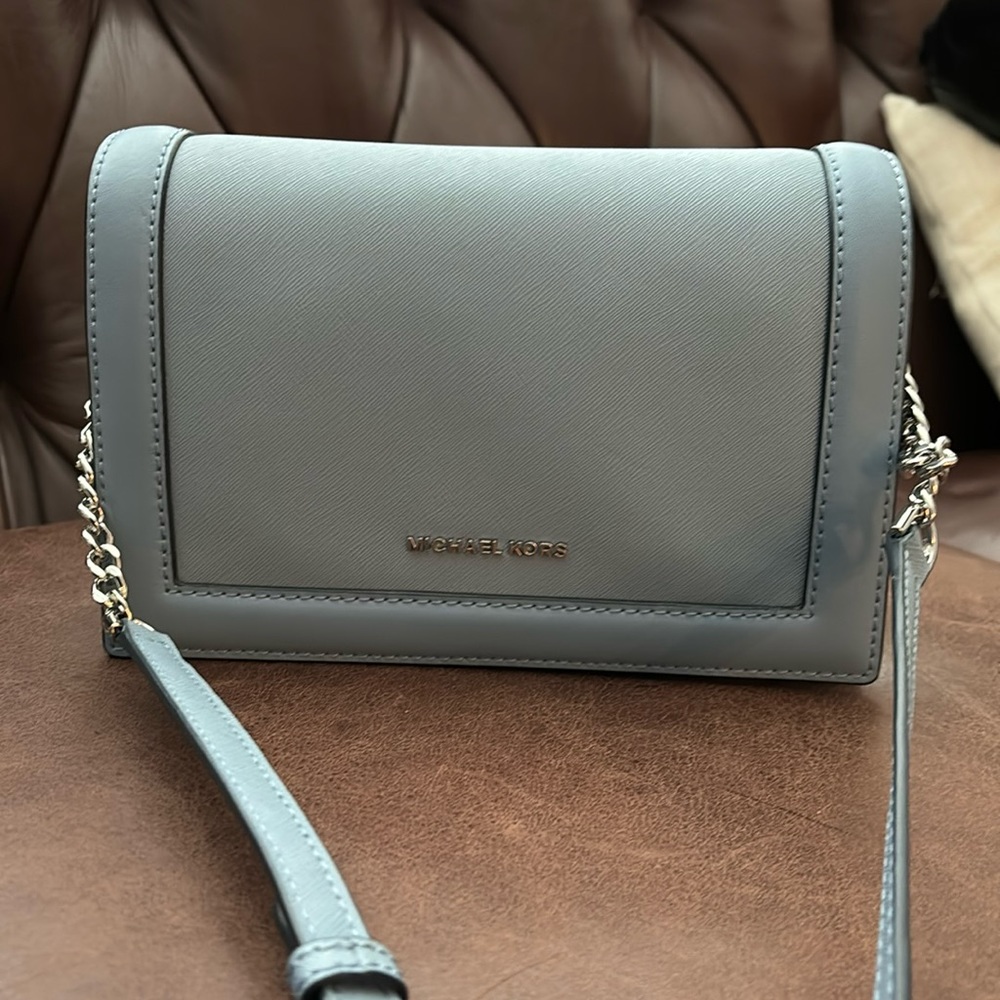 Michael Kors EW crossbody with chain straps